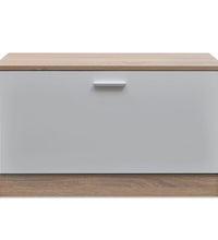 Garderoben Flur 3-in-1 Schuhschrank Schuhkipper Spiegel