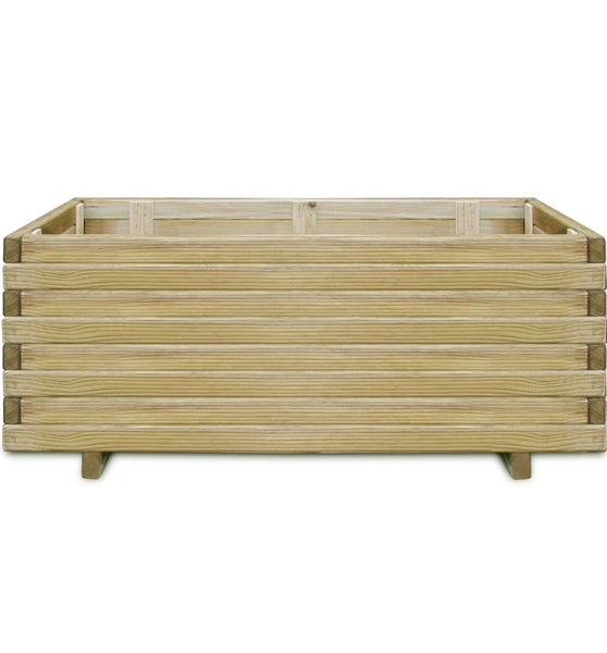 Hochbeet 100x50x40 cm Holz Rechteckig
