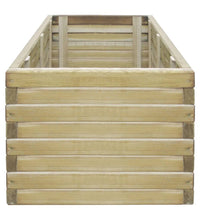 Hochbeet 100x50x40 cm Holz Rechteckig