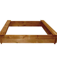 Sandkasten Holz Quadratisch