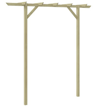 Gartenpergola 205x40x203 cm Holz