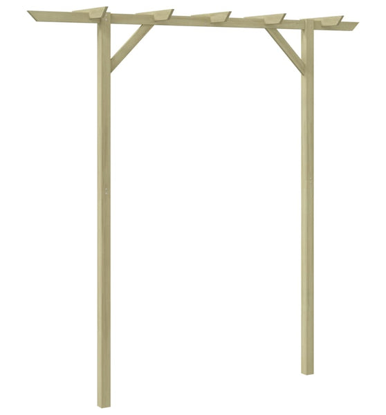 Gartenpergola 205x40x203 cm Holz