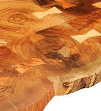 Couchtisch 35 cm 6 Baumscheiben Massivholz Palisander