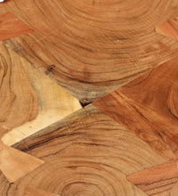 Couchtisch 35 cm 6 Baumscheiben Massivholz Palisander