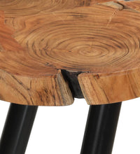 Couchtisch 35 cm 4 Baumscheiben Massivholz Palisander