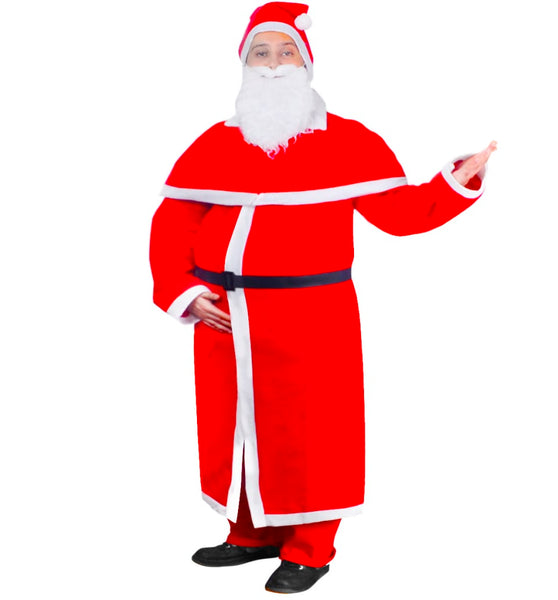 Weihnachtskostüm Weihnachtsmann Mantel Kostüm-Set