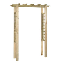 Gartenlaube Rosenbogen 150 x 60 x 204 cm Holz Imprägniert