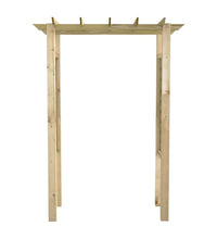 Gartenlaube Rosenbogen 150 x 60 x 204 cm Holz Imprägniert