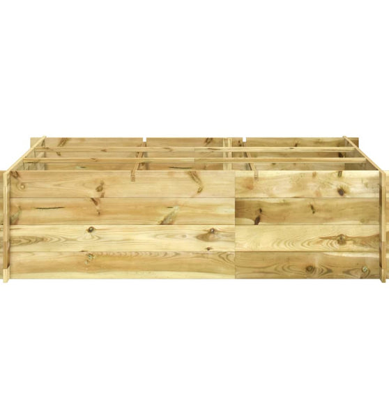 Hochbeet 150x100x40 cm Kiefernholz Imprägniert