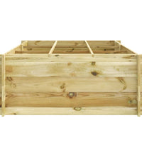 Hochbeet 150x100x40 cm Kiefernholz Imprägniert
