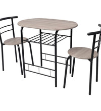 Frühstückstisch Bar-Set MDF