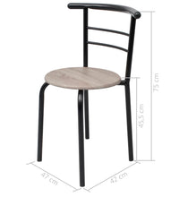 Frühstückstisch Bar-Set MDF