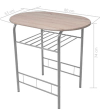 Frühstückstisch Bar-Set MDF