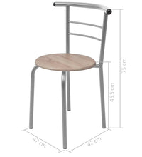 Frühstückstisch Bar-Set MDF
