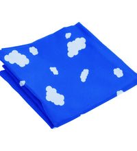 Schaukelsitze 2 Stk. mit Klettersteinen Blau Polyethene
