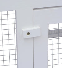 Kleintier-/Kaninchenstall 2 Etagen Holz