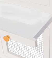 Kleintier-/Kaninchenstall 2 Etagen Holz