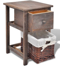 Nachttische 2 Stk. Holz Braun