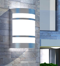 Außenwandlampe Edelstahl
