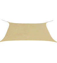 Sonnensegel Oxford-Gewebe Rechteckig 2x4 m Beige