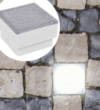 LED Bodeneinbaustrahler Außen 6 Stk. 100x100x68 mm