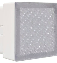 LED Bodeneinbaustrahler Außen 12 Stk. 100x100x68 mm