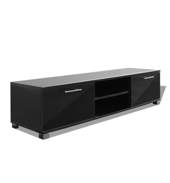 TV-Schrank Hochglanz-Schwarz 120x40,5x35 cm