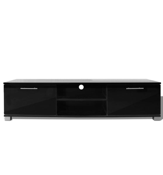 TV-Schrank Hochglanz-Schwarz 120x40,5x35 cm