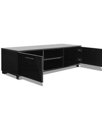 TV-Schrank Hochglanz-Schwarz 120x40,5x35 cm