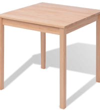 Dreiteiliges Esstisch-Set Pinienholz