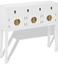 Sideboard Chinesischer Stil Massivholz Weiß
