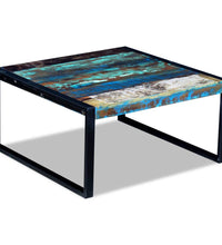 Couchtisch Altholz Massiv 80x80x40 cm
