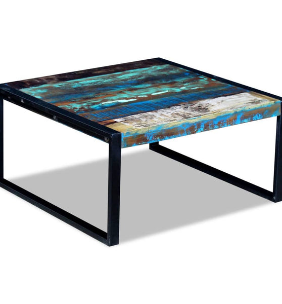 Couchtisch Altholz Massiv 80x80x40 cm