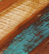 Couchtisch Rund Altholz Massiv 68x37 cm