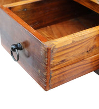Couchtisch mit Schubladen Altholz Massiv 90x45x35 cm