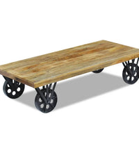 Couchtisch Mangoholz 120x60x30 cm