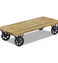 Couchtisch Mangoholz 120x60x30 cm