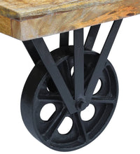 Couchtisch Mangoholz 120x60x30 cm