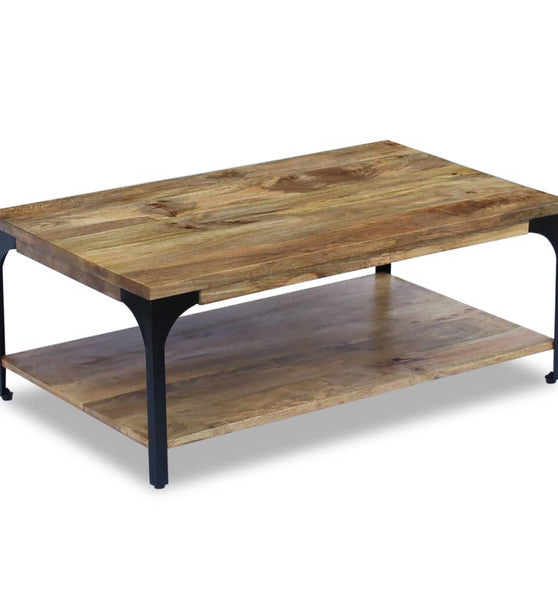 Couchtisch Mangoholz 100x60x38 cm