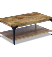 Couchtisch Mangoholz 100x60x38 cm