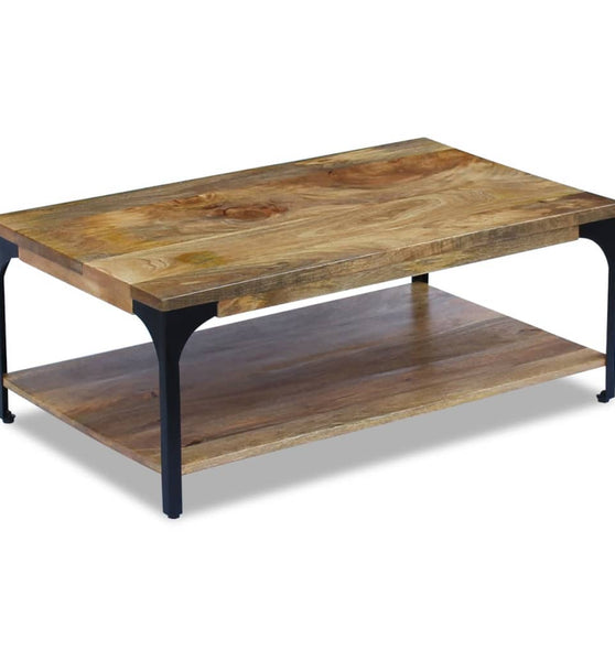 Couchtisch Mangoholz 100x60x38 cm