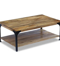 Couchtisch Mangoholz 100x60x38 cm