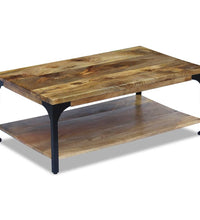 Couchtisch Mangoholz 100x60x38 cm