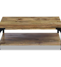 Couchtisch Mangoholz 100x60x38 cm
