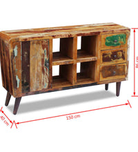 Sideboard Altholz Massiv 150x40x86 cm