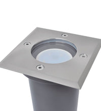 LED-Bodeneinbaustrahler 3 Stk. Outdoor Quadratisch