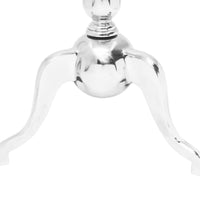 Beistelltisch Quadratisch Aluminium Silber