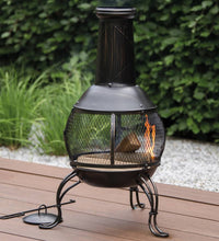 RedFire Gartenkamin Sauda Bronzen Stahl