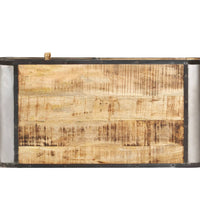 Couchtisch 100 x 50 x 35 cm Mango-Massivholz