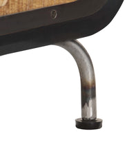 Couchtisch 100 x 50 x 35 cm Mango-Massivholz